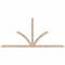 Ekena Millwork Richland Smooth Timber Gable Bracket, Douglas Fir, 108"W x 49"H x 3 1/2"D x 3 1/2"F, 11/12 Pitch GBW108X49X0404RIC00SDF - alternate 1